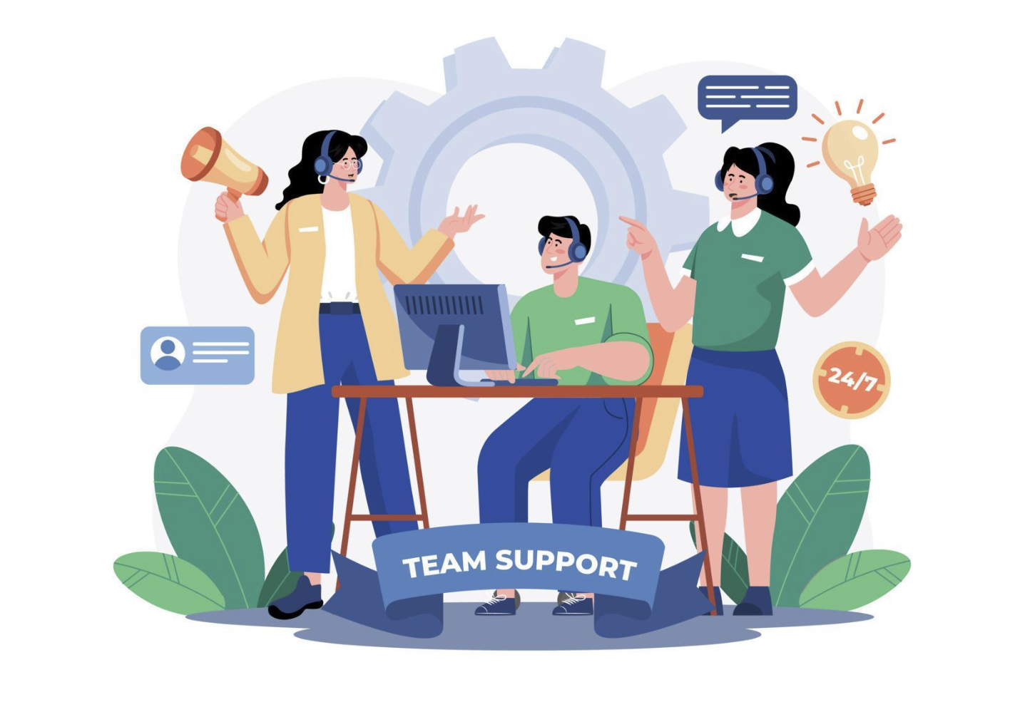 Sales, Marketing & Support