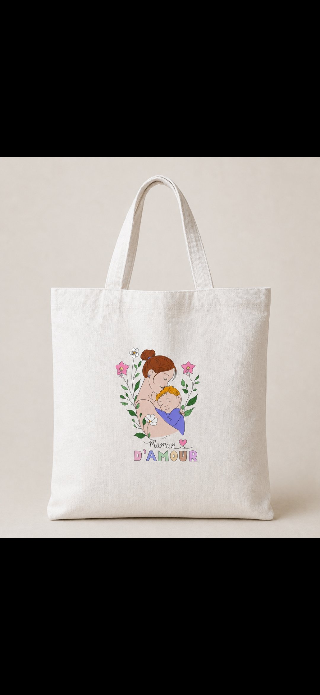 Sac shopping Maman d'Amour