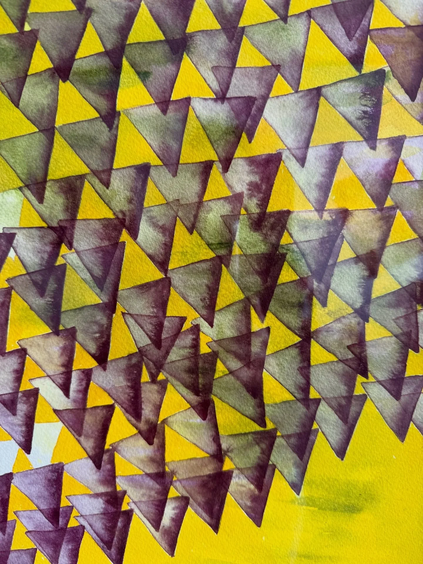 From cloth to paper, @reginajestrow carries tradition into abstraction. Watercolors, pastels, geometry, and natural dyes weave memory and a sense of time and place.