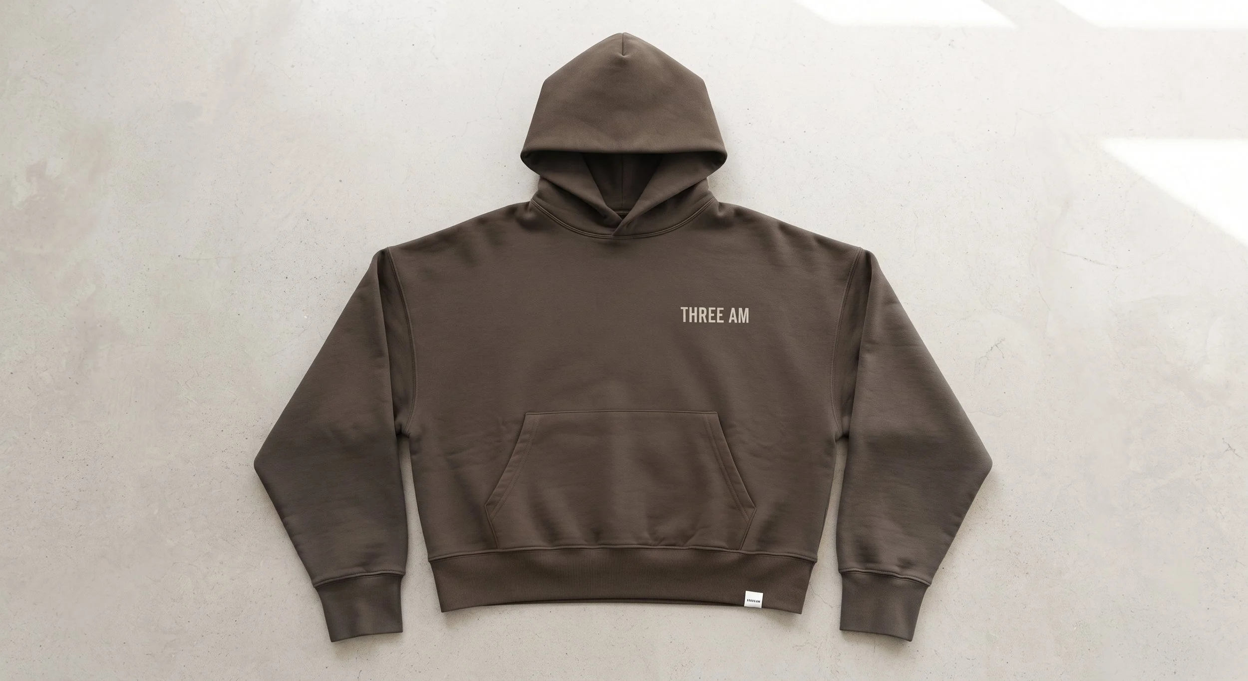 THREE AM Basics Hoodie