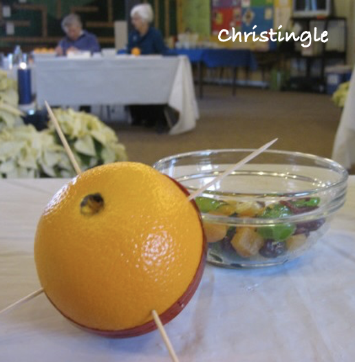 Makings of a Christingle