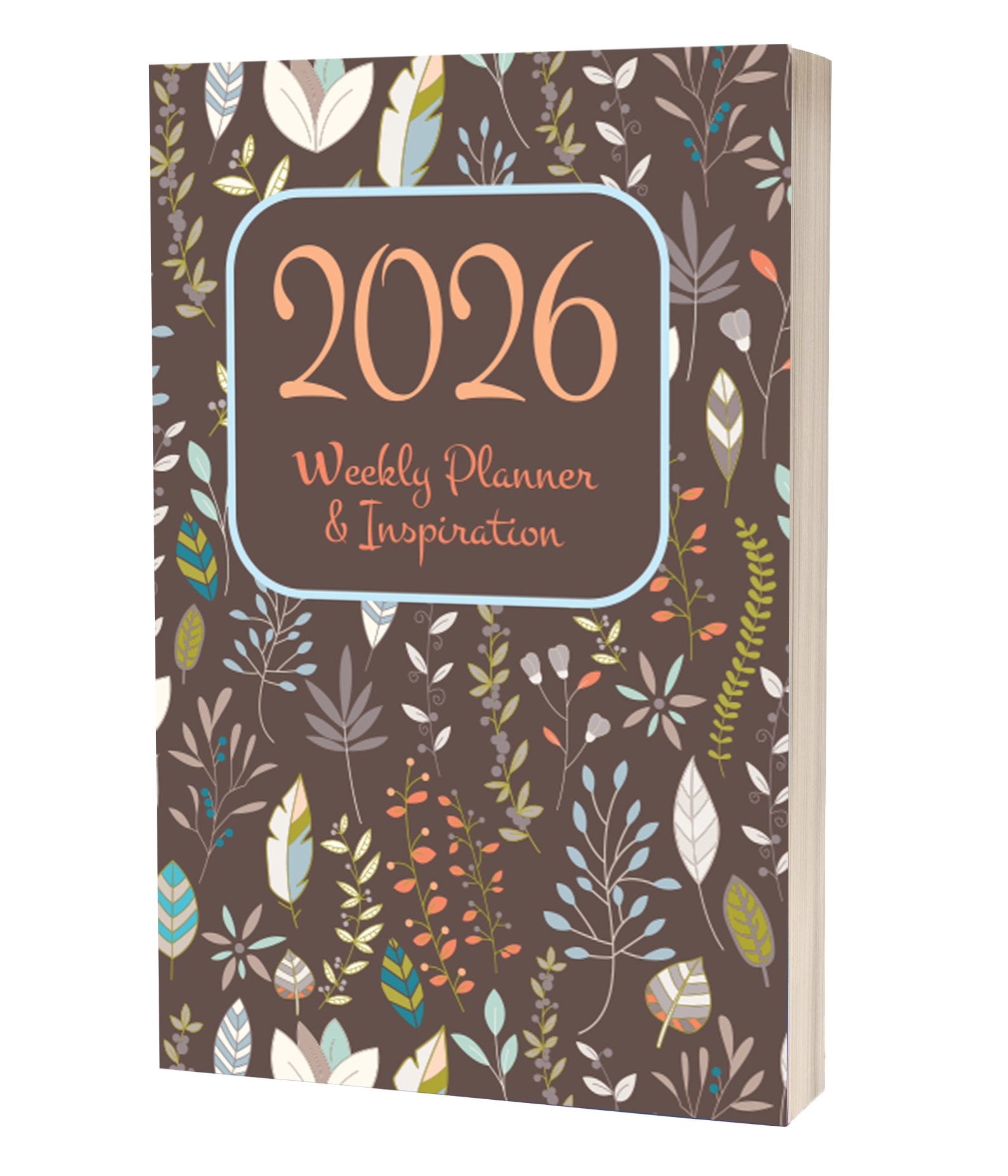 2026 Monthly & Weekly Inspirational Planner