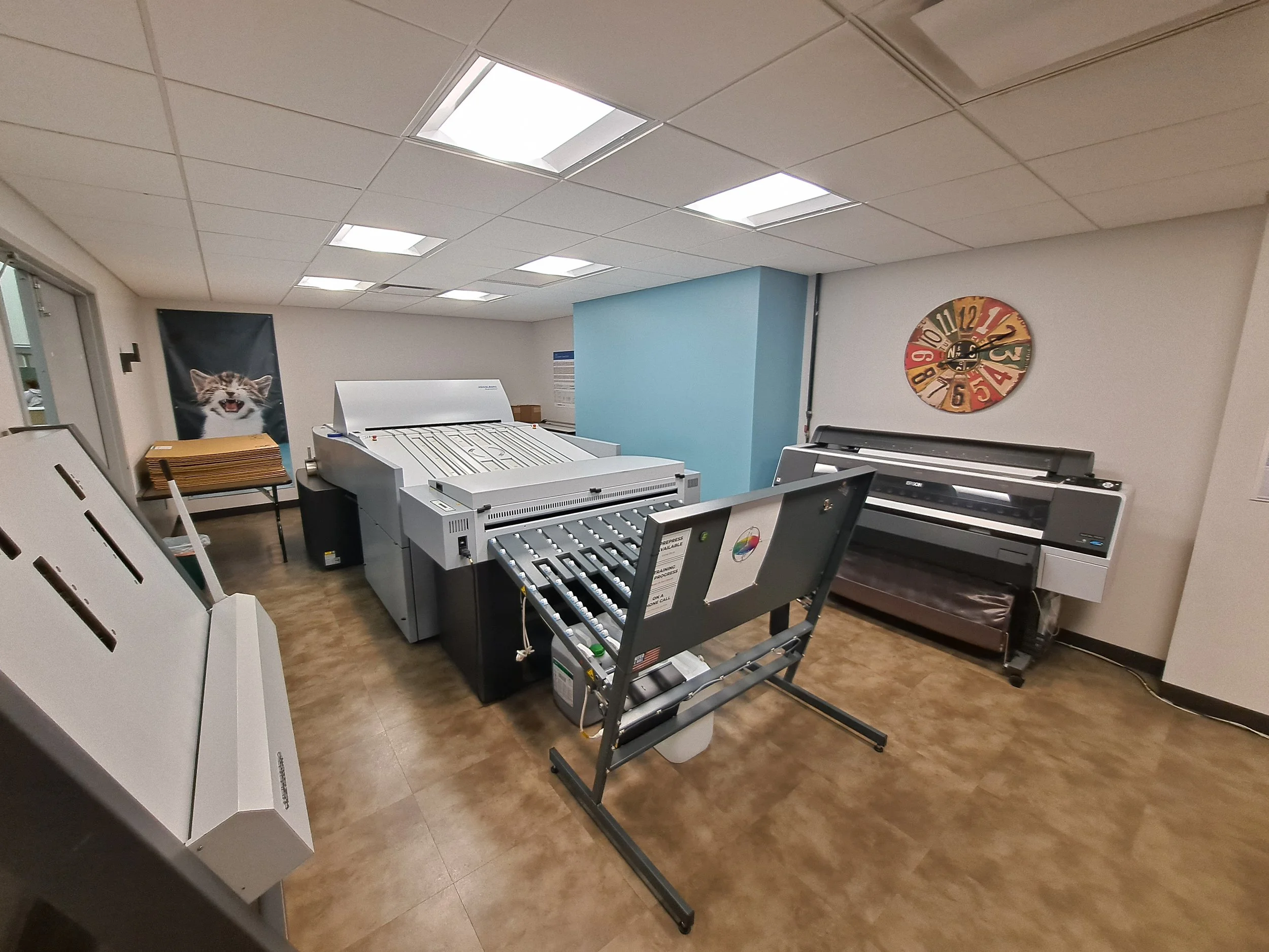 Where the prepress magic happens – my proofing and platemaking setup