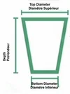 Nursery Pots and Trays: sturdy nursery pot for commercial growers