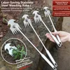 Horticulture Tools: stainless steel pruning shears flower trimming weed remover