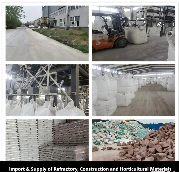 Import & Supply of Refractory, Construction and Horticultural Materials