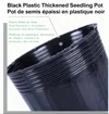 Nursery Pots and Trays: durable pe plant pot frost proof