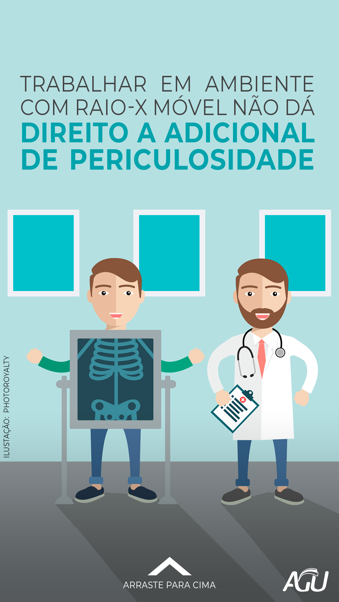 Trabalhar em ambiente com raio-x móvel não dá direito a adicional de periculosidade (stories).png