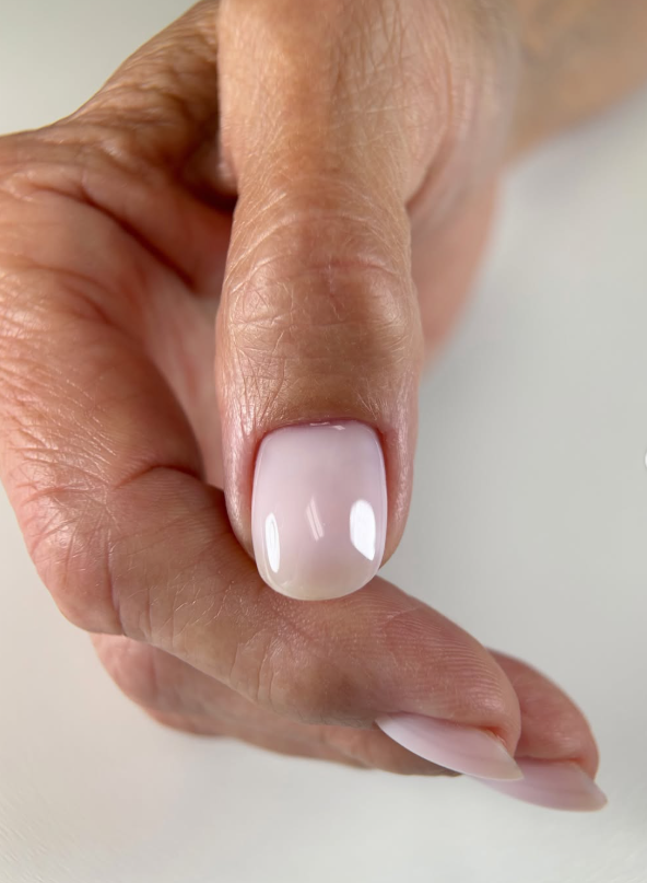 One of my new clients told me she used to get Russian manicures from a specialist in New York City