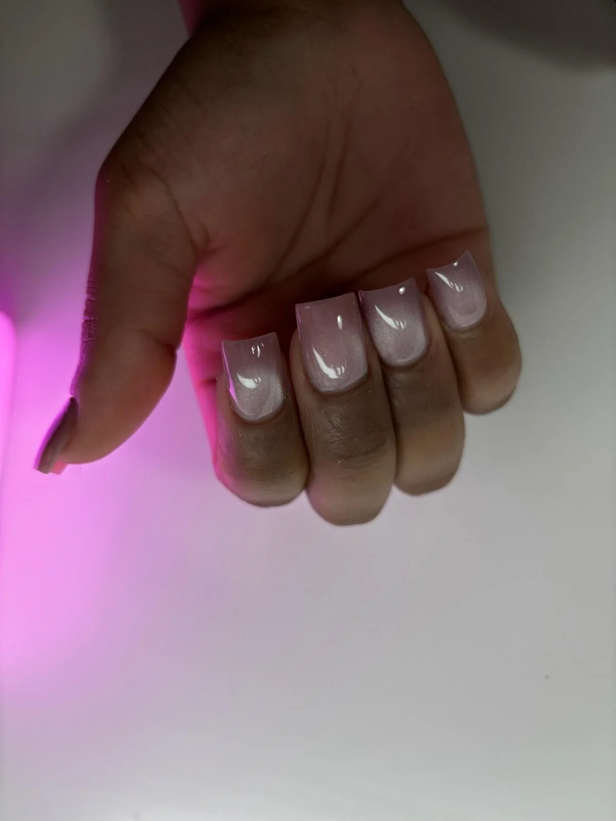 Russian manicure result after returning to proper maintenance interval by Tatiana in Midlothian Virginia