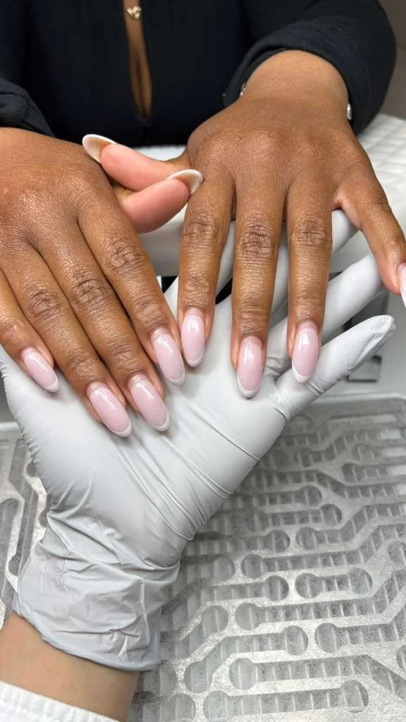 Client Nails Before