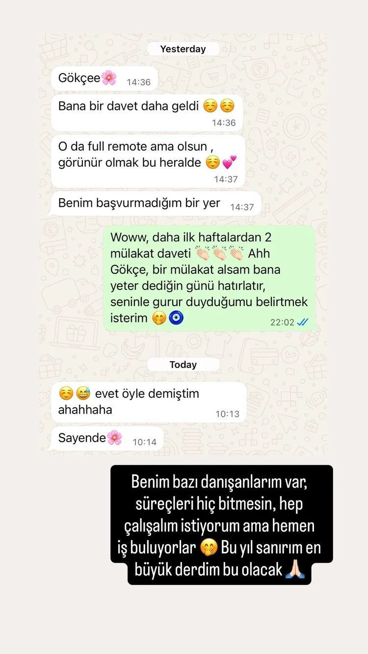 Danışan mesajı 13