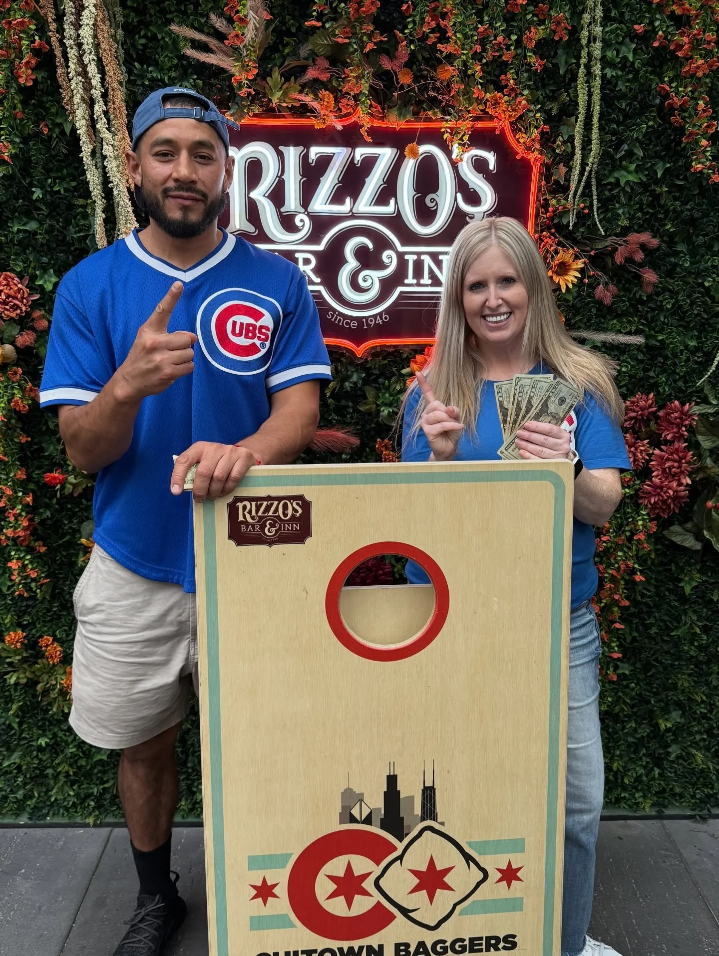 Better late than never! Here are the winners from our Saturday blind draw at Rizzo's back on September 20th.

🥇 Michelle and Victor
🥈 Alex and Chris
🥉 Anthony and Bryan

#cornhole #cornholebags #cornholetournament #cornholeaddicts #bags #cornholeg