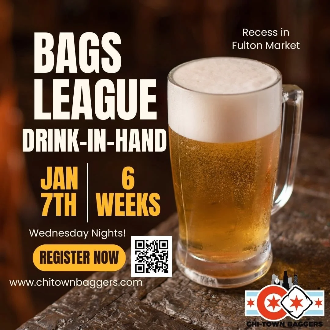 Registration is open for our Wednesday night Drink-In-Hand League at @chicagoinrecess in Fulton Market. Starting Wednesday, January 7th. 

What&rsquo;s different about this league from our other leagues? This league is tailored for beginners and more
