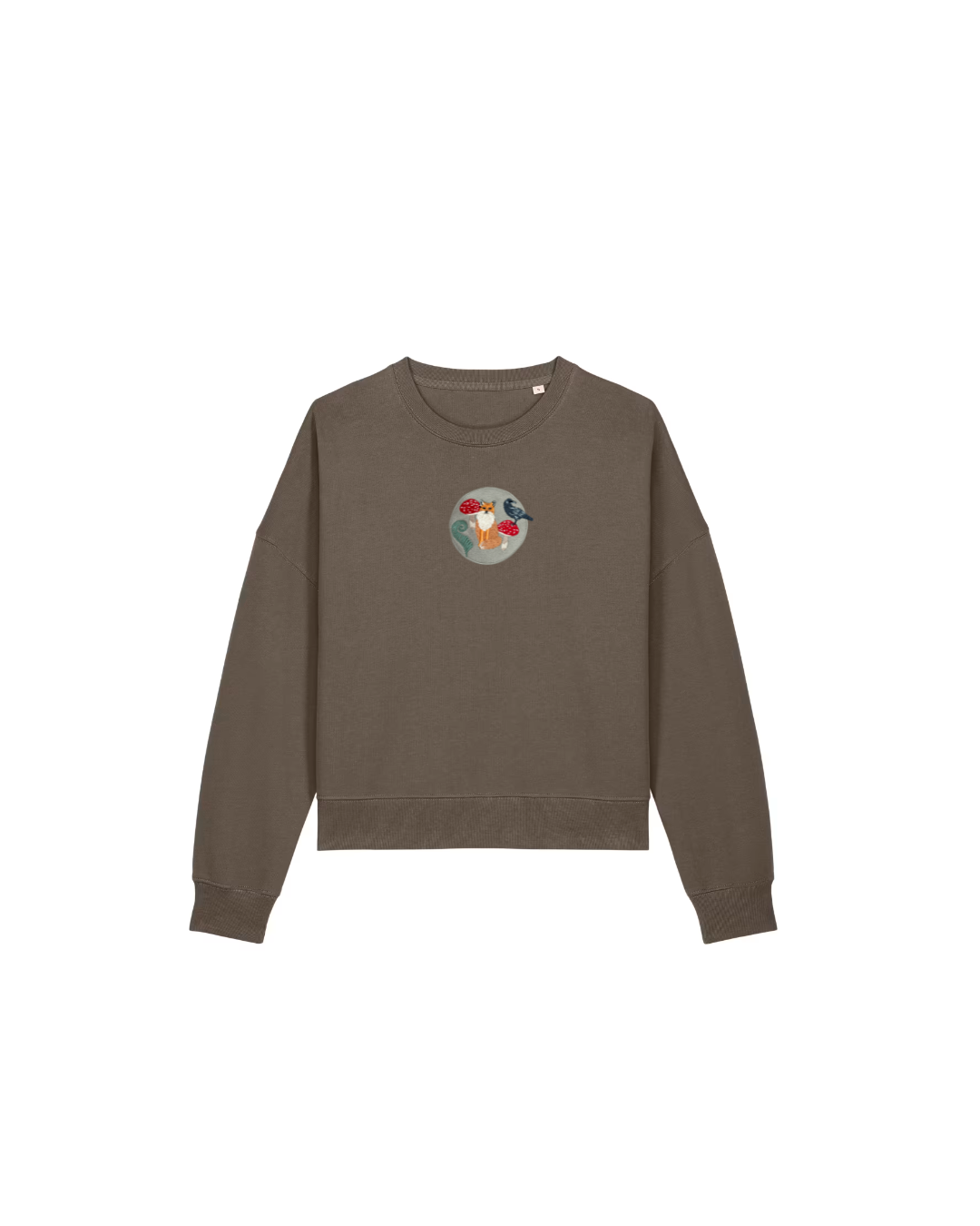 Mystical Woodland Chocolate Crewneck