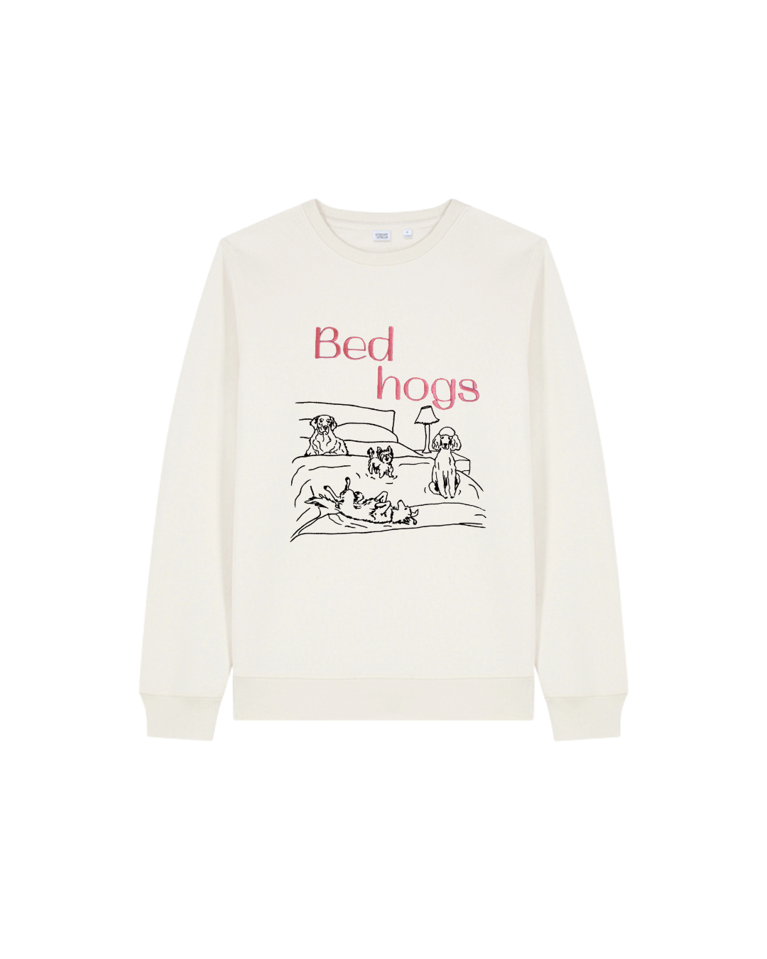 Bed Hogs Embroidered Crewneck