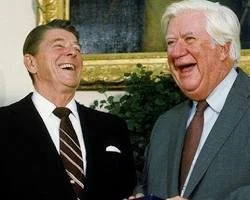 Ronald Reagan &amp; Tip O’Neil