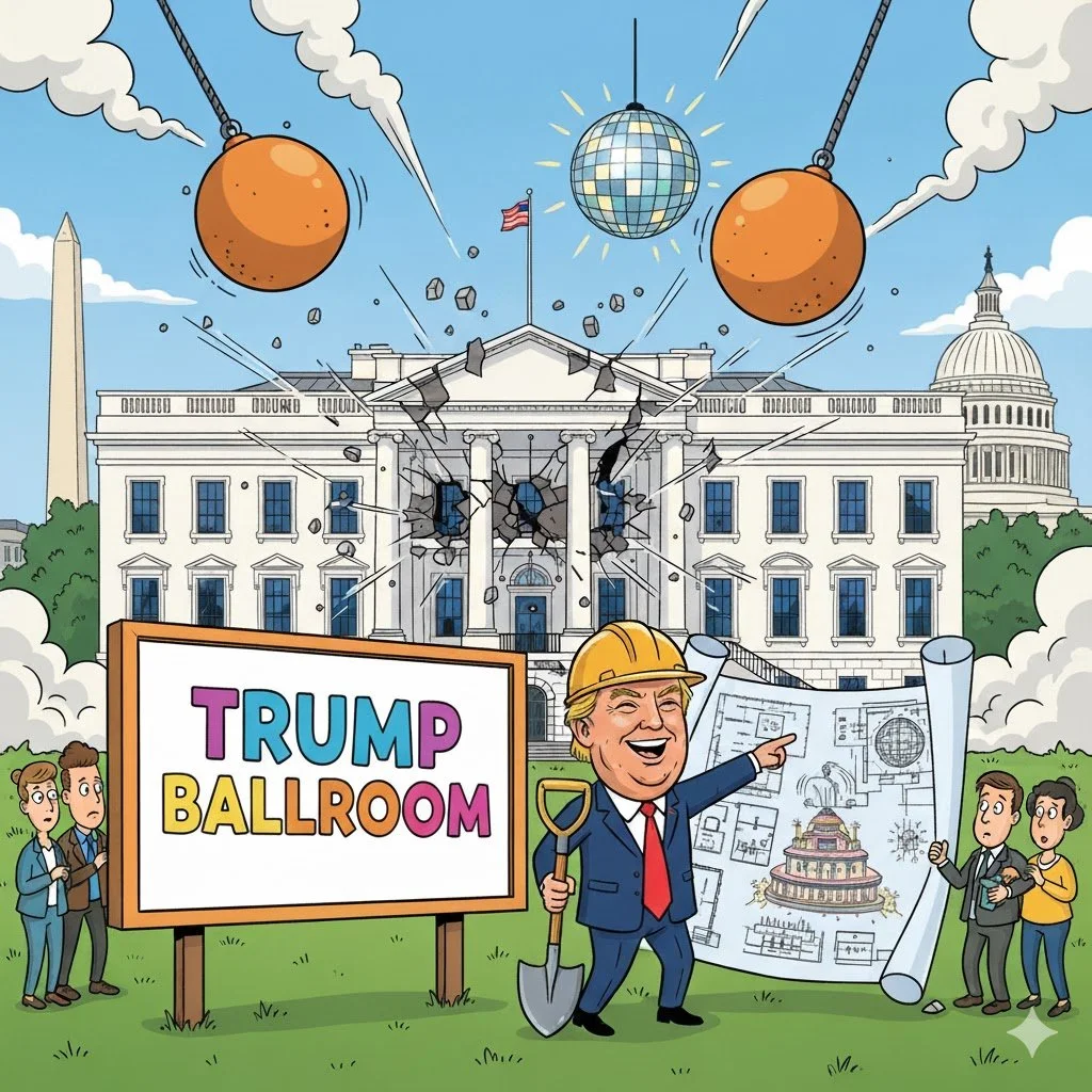 Ballroom Cost Escalates to $300M as East Wing Is Demolished