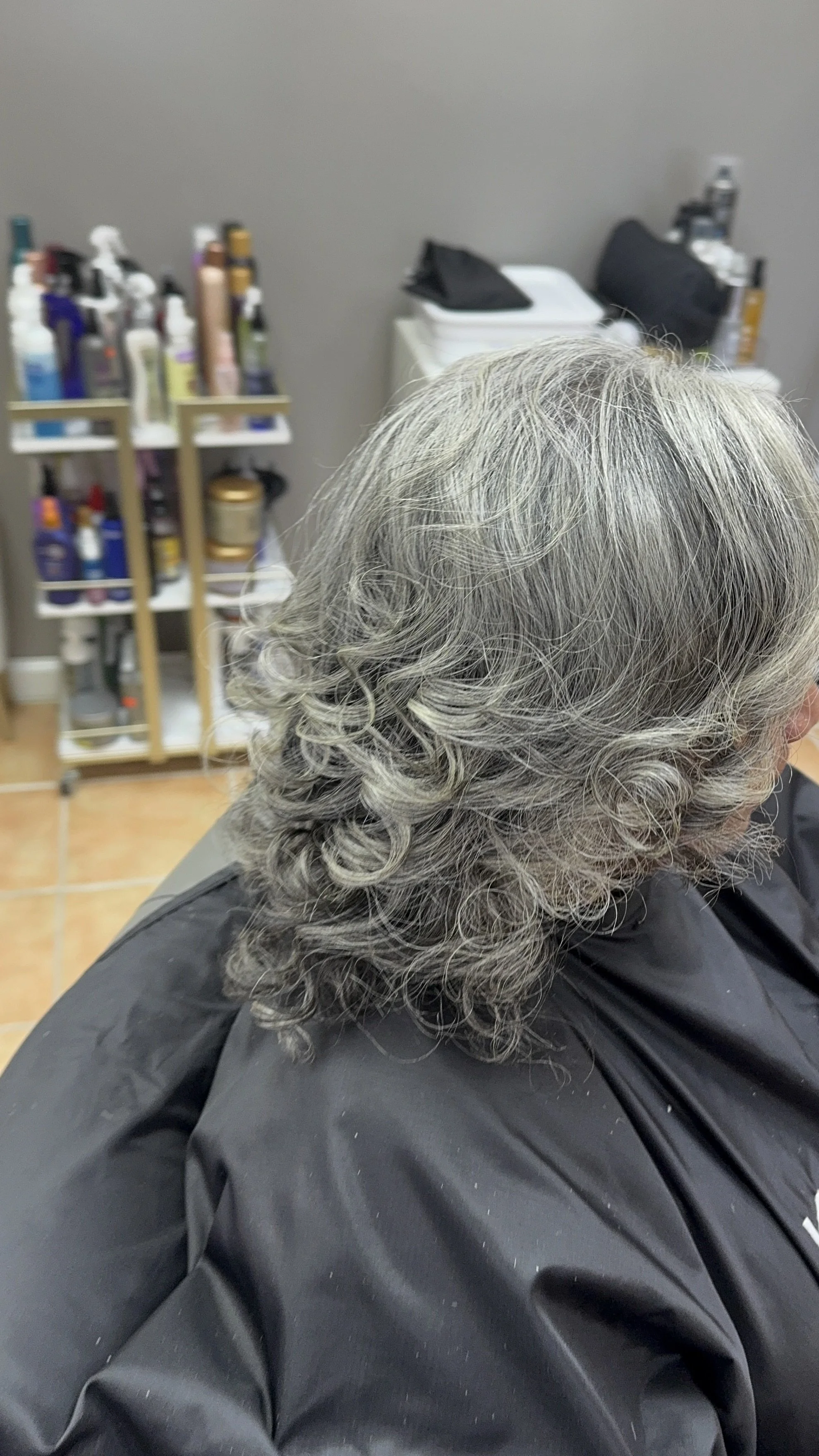 Luxe Transformation – Silver Revival Experience

A complete renewal designed to restore brilliance, health, and harmony to silver and salt-and-pepper hair. This transformation began with a therapeutic scalp cleanse and steam hydration treatment enhan