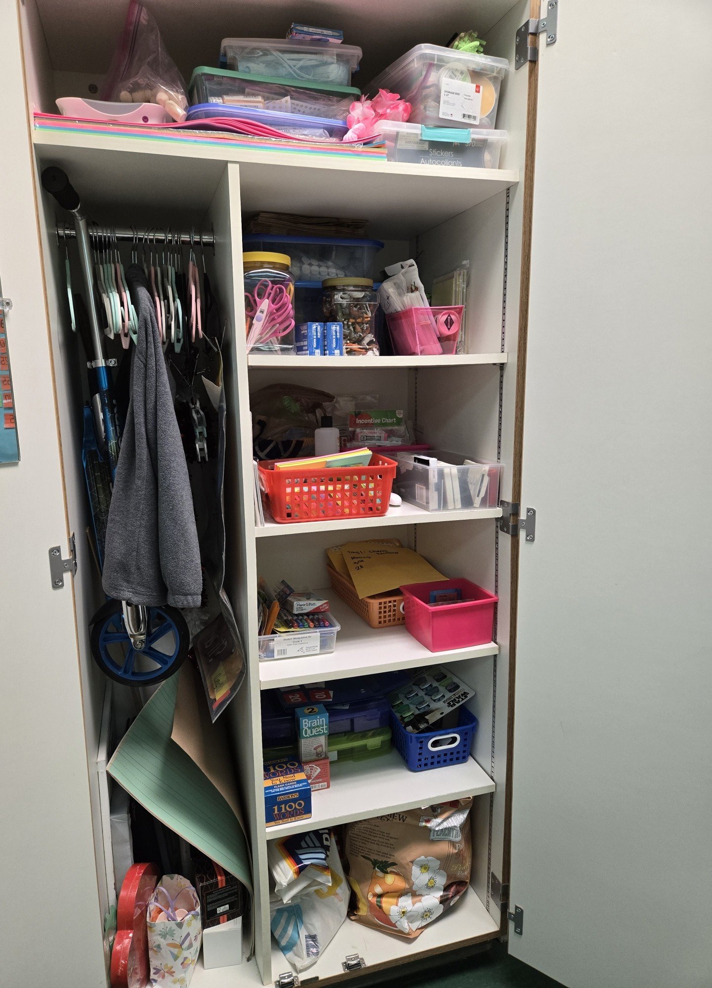 Classroom Closet After