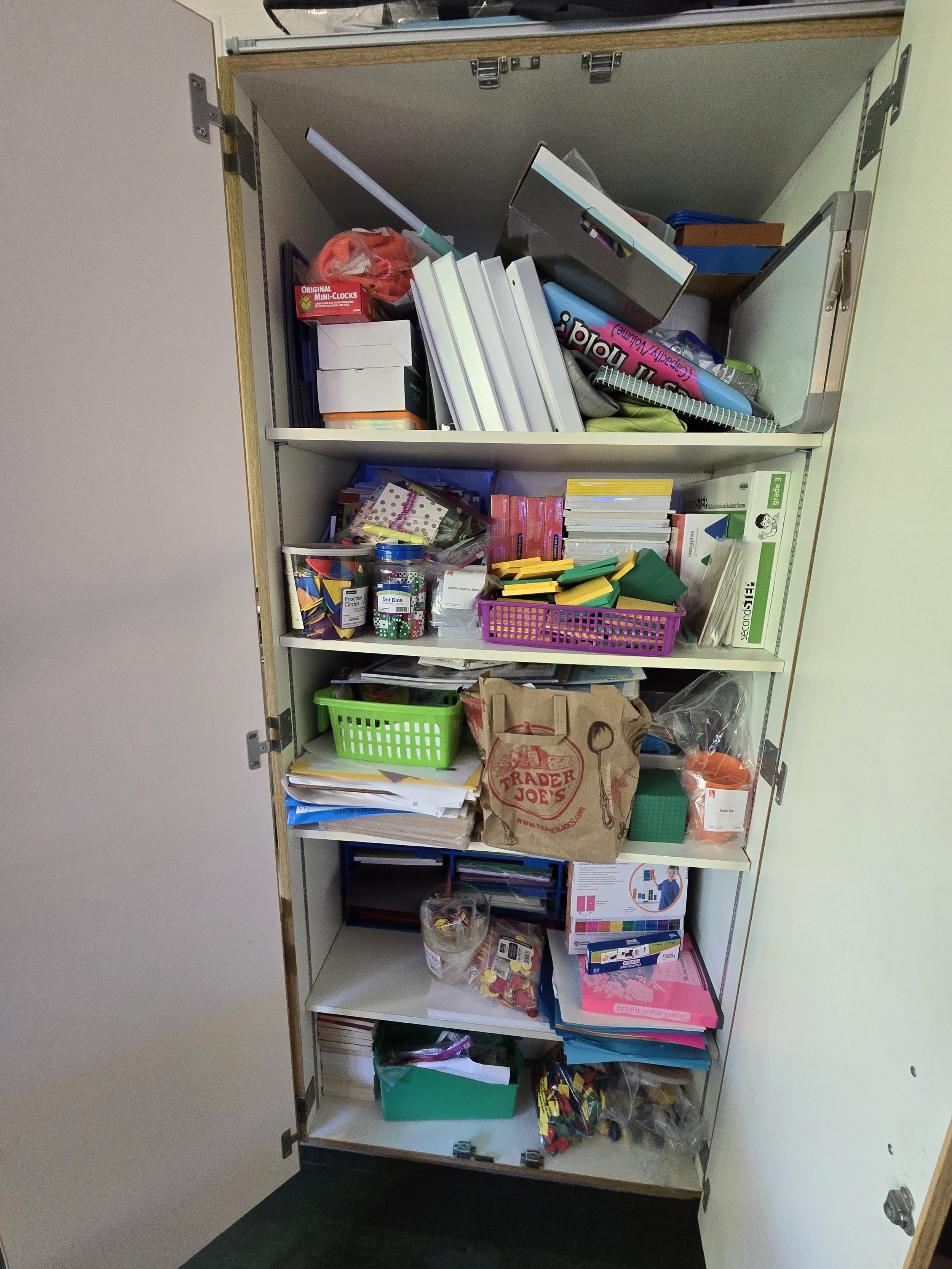 Classroom Closet Before