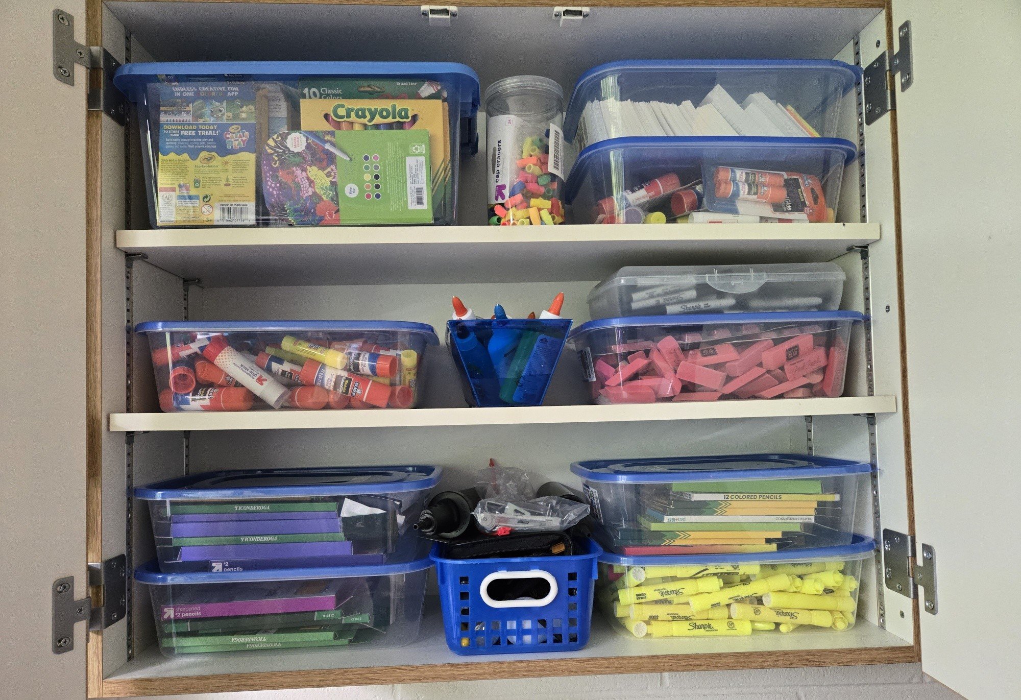 Classroom Cabinet After