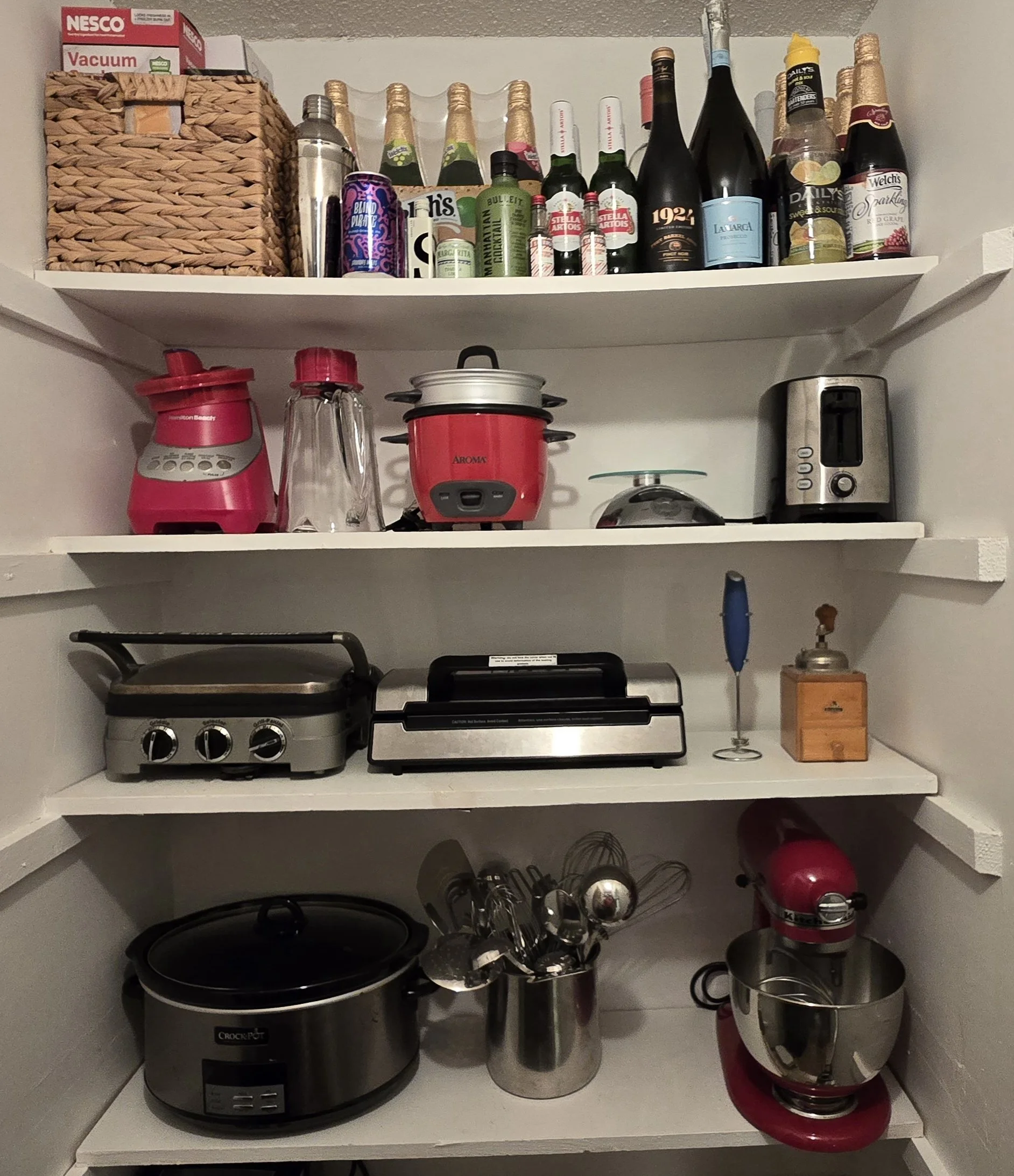 Kitchen Appliance Storage