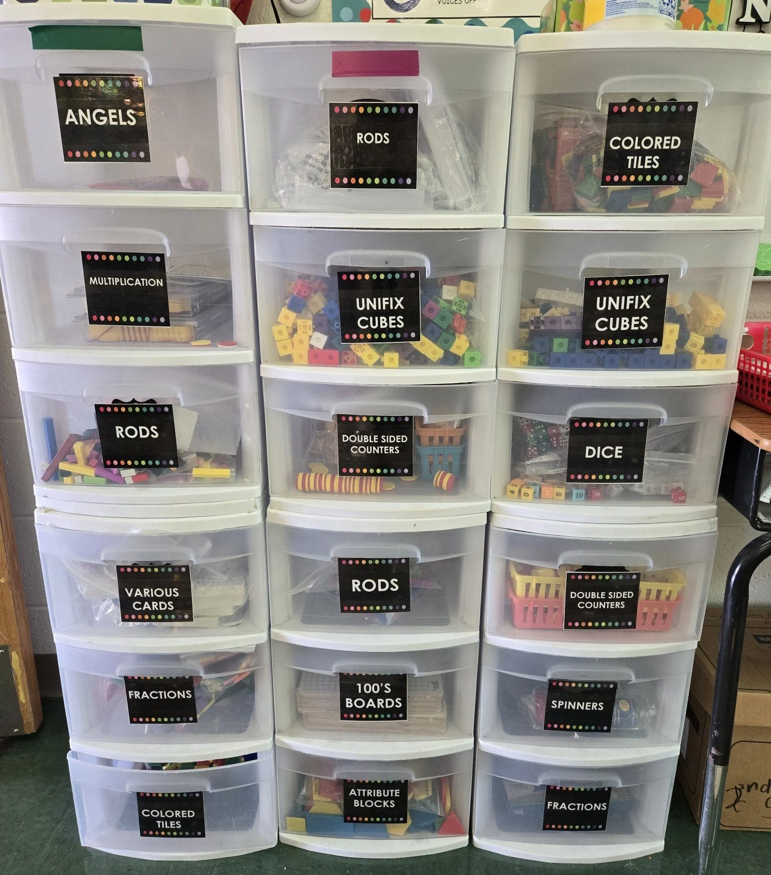 Classroom Cubbies After