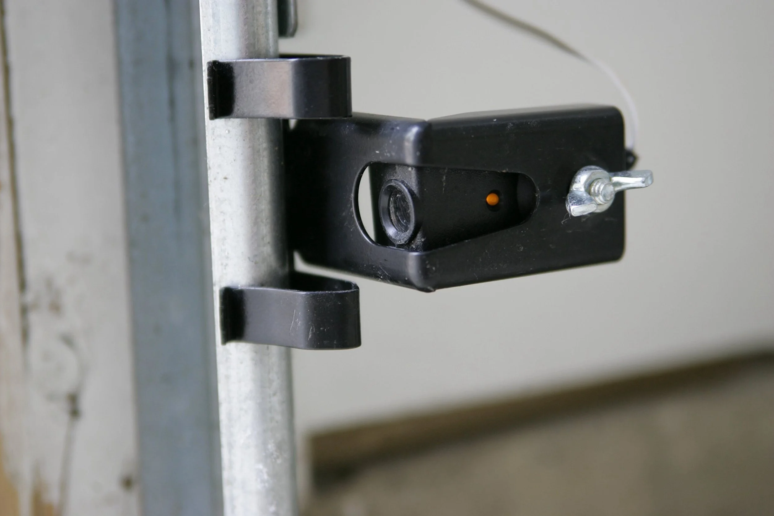 Eye beam, sensor repair on garage door.