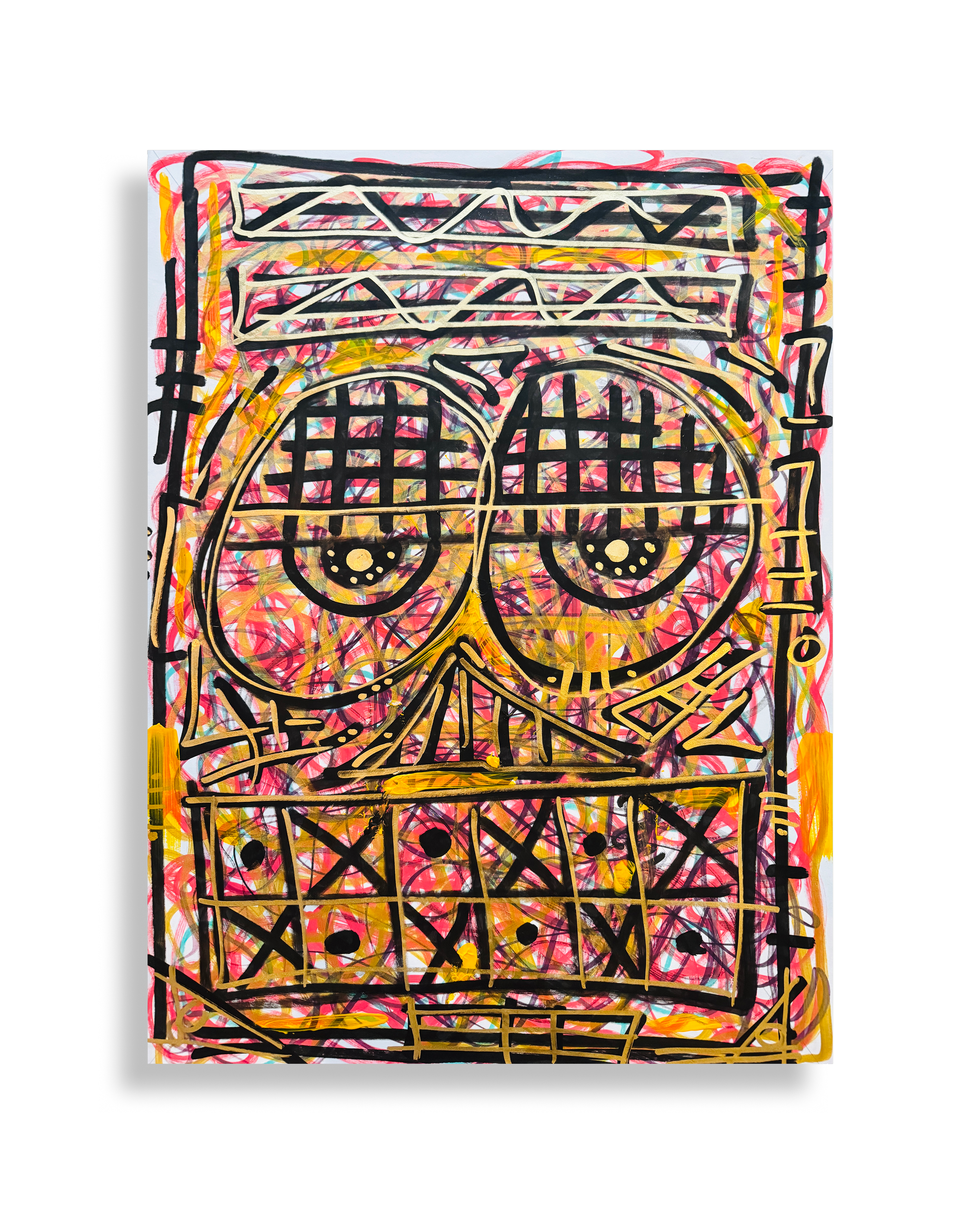 THE_ORIGINAL_VAULT // #105 = "MISS_CHAOS" (24IN X 18IN // 60.96CM x 45.72CM)