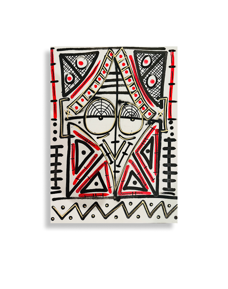 THE_ORIGINAL_VAULT // #117 = “HAPPY_BIRD” (24IN X 18IN // 60.96CM X 45.72 CM)