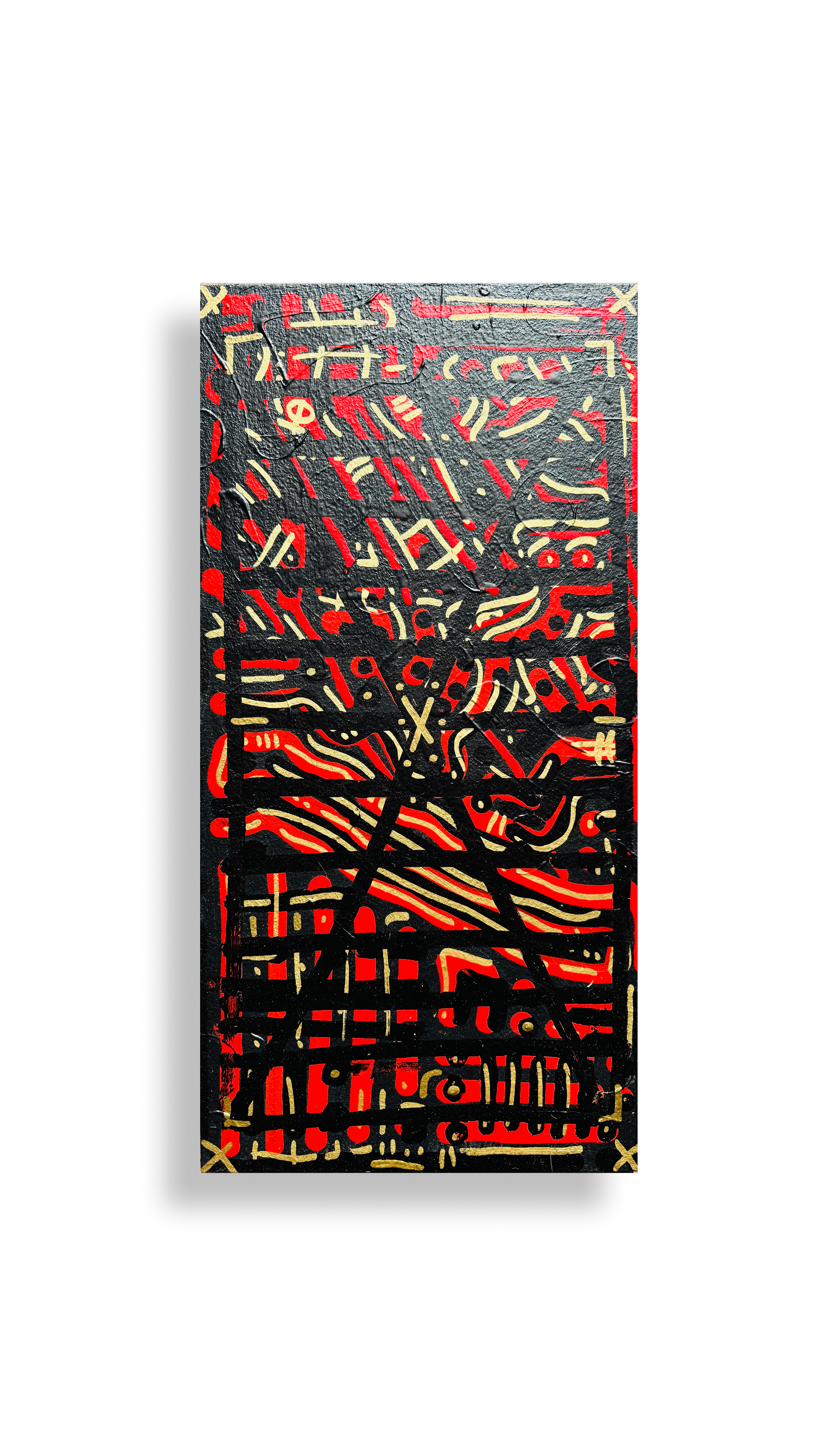 THE_ORIGINAL_VAULT // #127 = “CRISS_CROSS_APPLE_SAUCE” (23.5IN X 11.25IN // 28.58CM X 59.69CM)