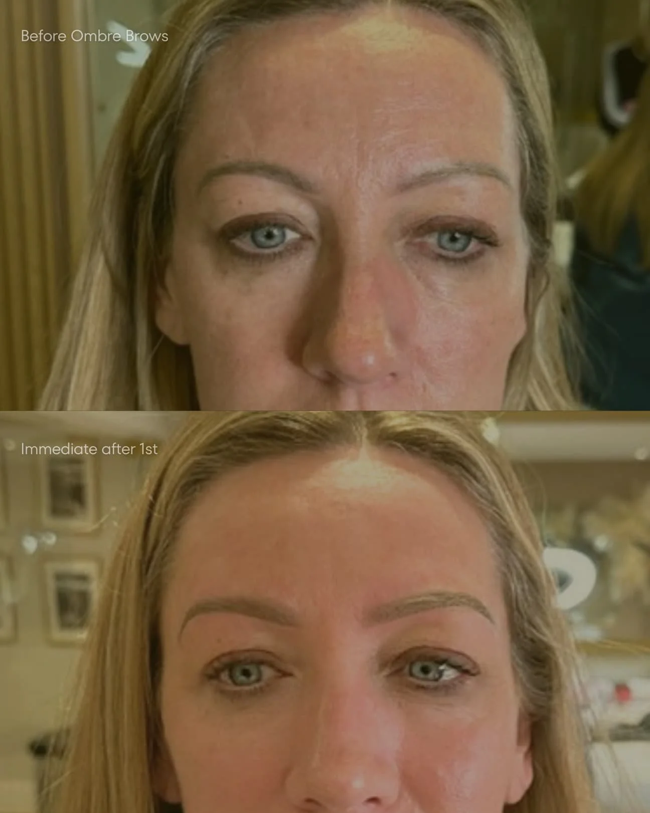 Powder Brows correction