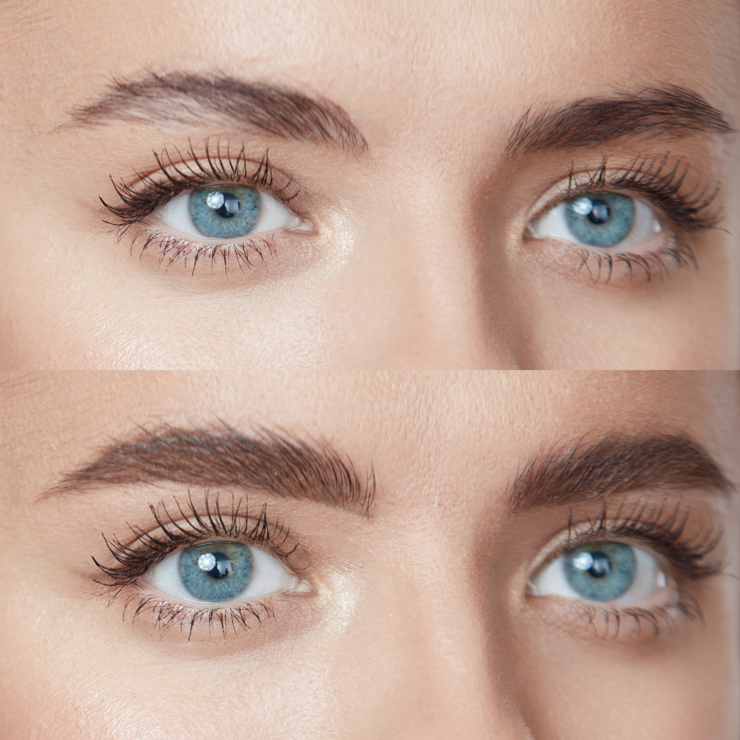 Example of powder brow treatment available in central london
