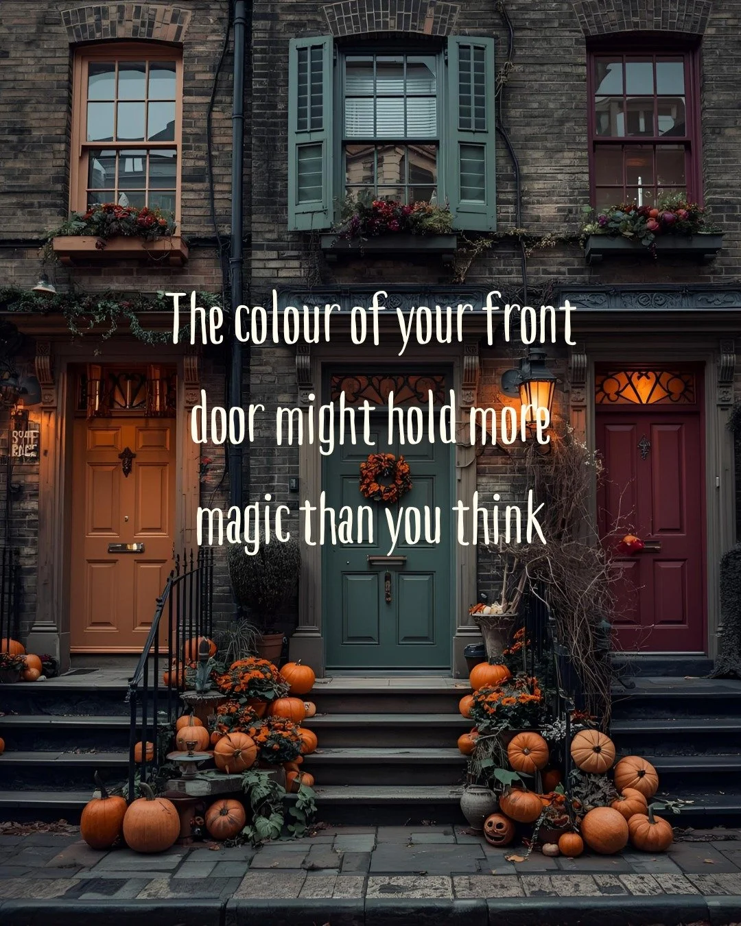 I&rsquo;ve been seeing so many posts lately about protecting your home &mdash; and how it all starts with your front door 🚪💫

You should paint it this colour for luck, or that colour for protection&hellip; but let&rsquo;s be honest &mdash; sometime