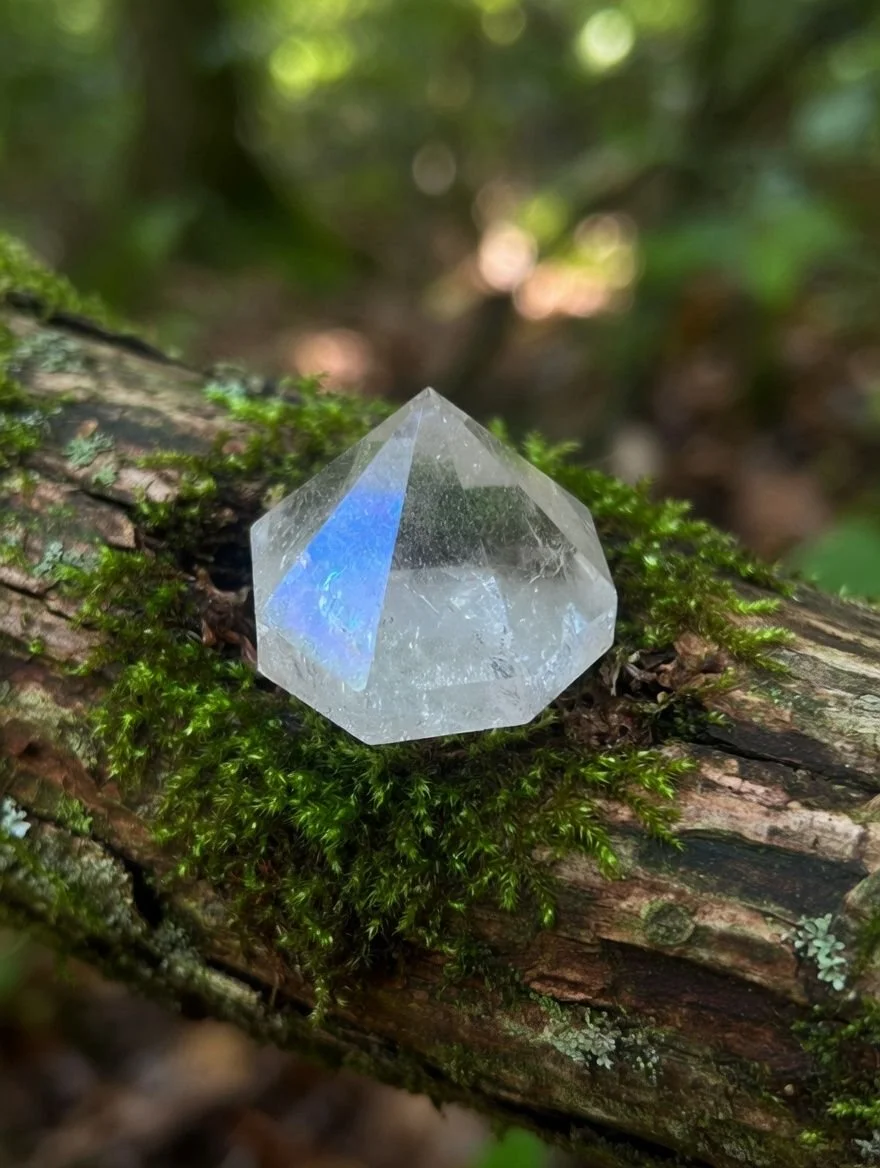 Clear Quartz Diamond Crystal