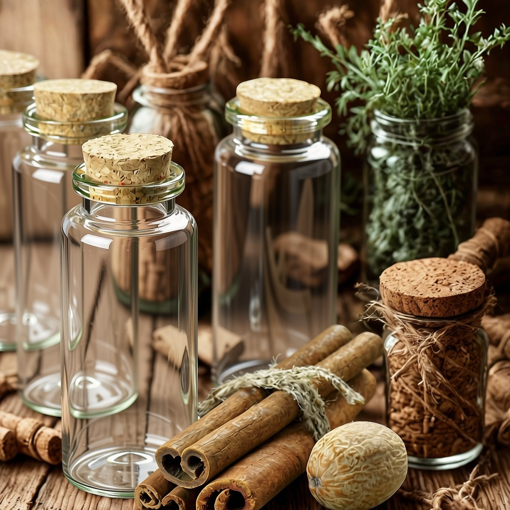 Glass Spell Jars - DIY - Pack of 3