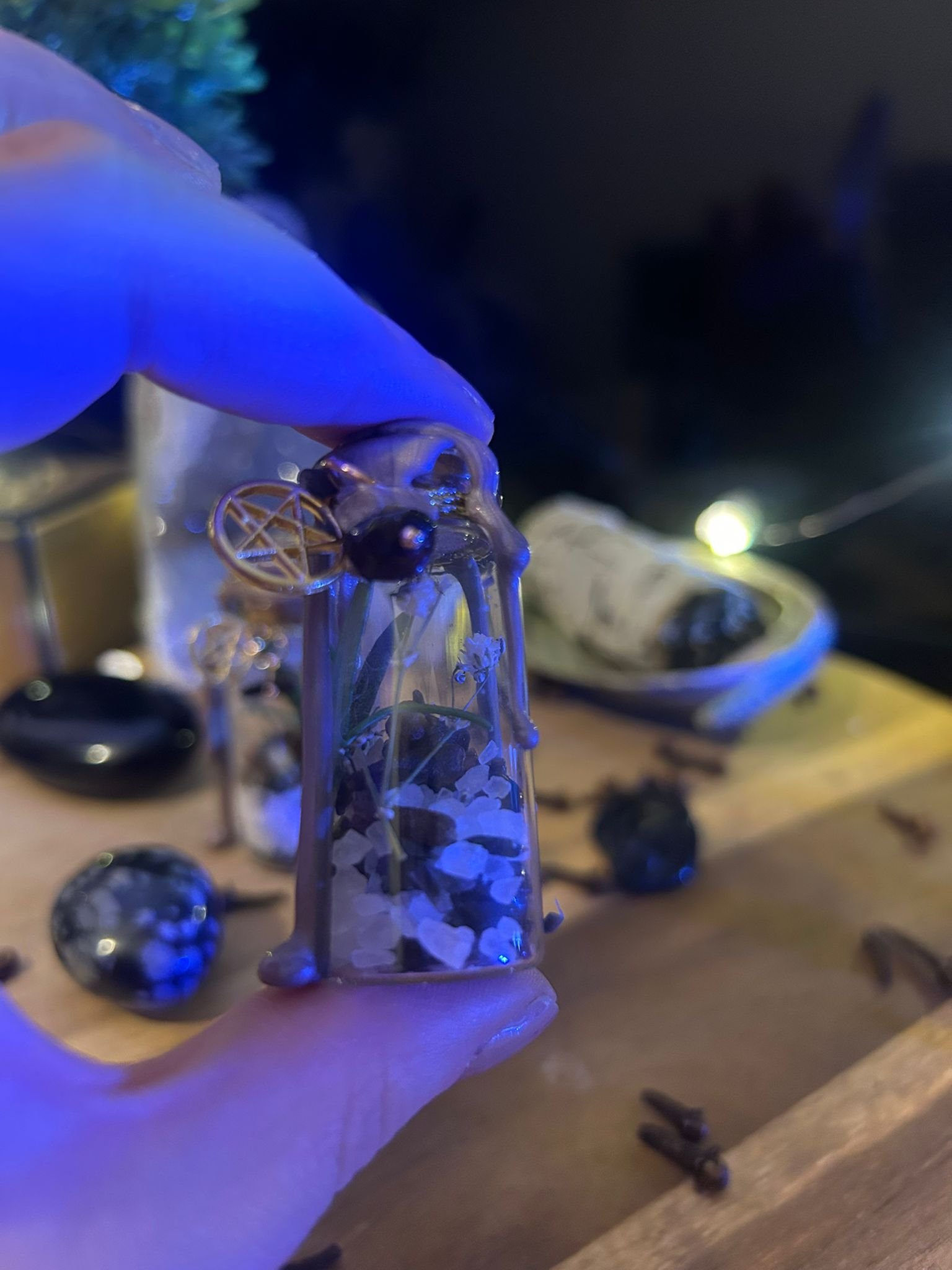 Protection Spell Jar - Mini Size