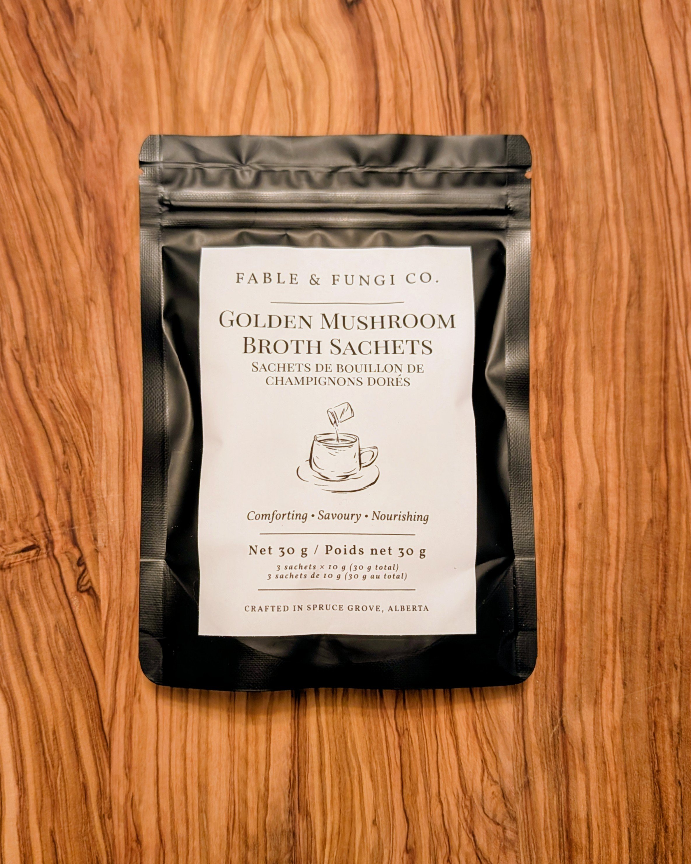 Golden Mushroom Broth — Sipping Packet Bundle