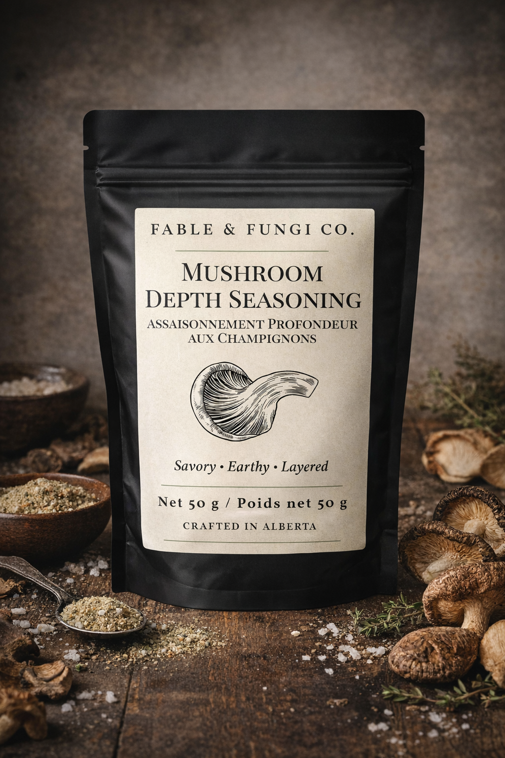 Mushroom Depth Seasoning