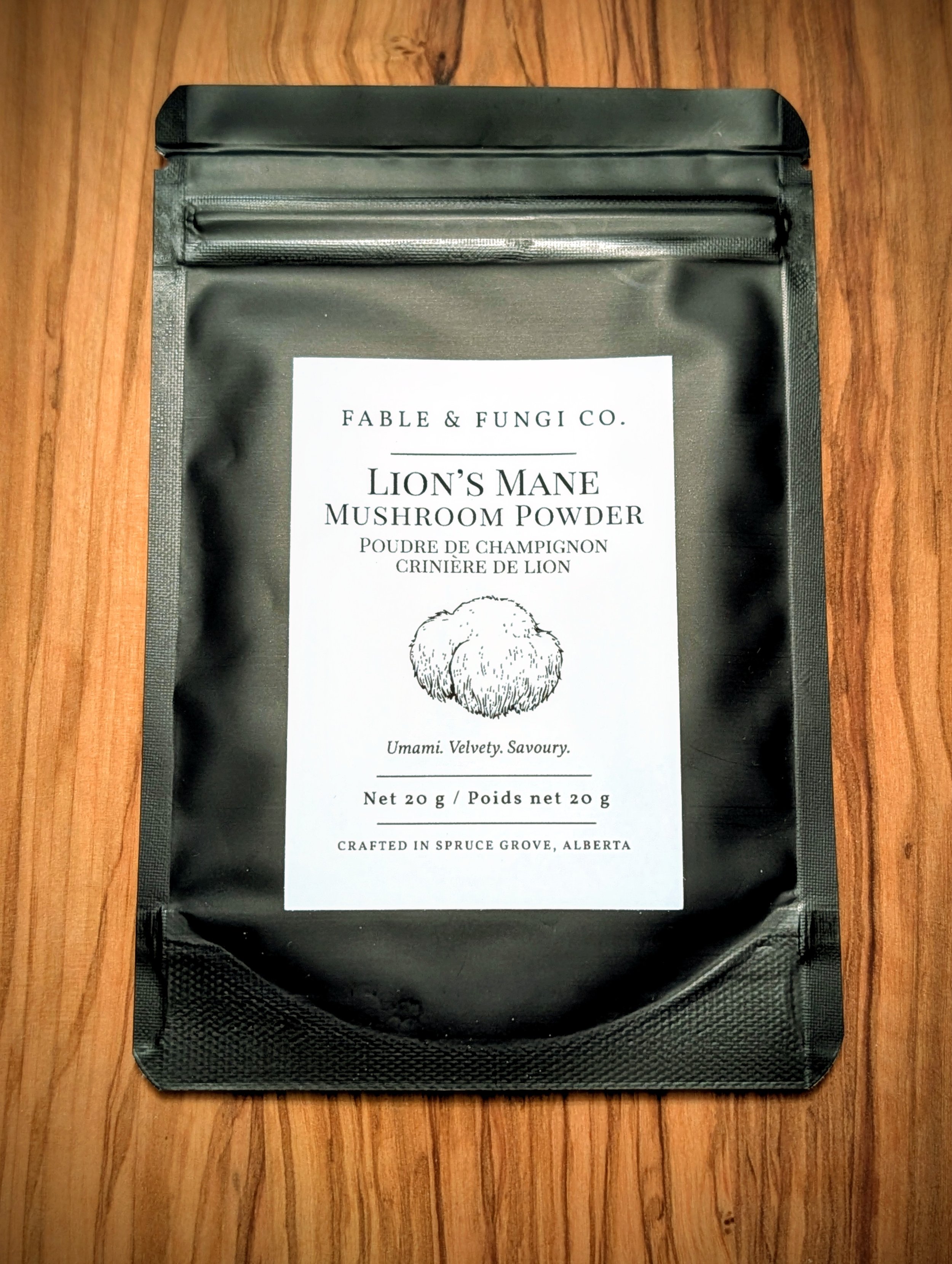 Lion’s Mane Mushroom Powder (20g)