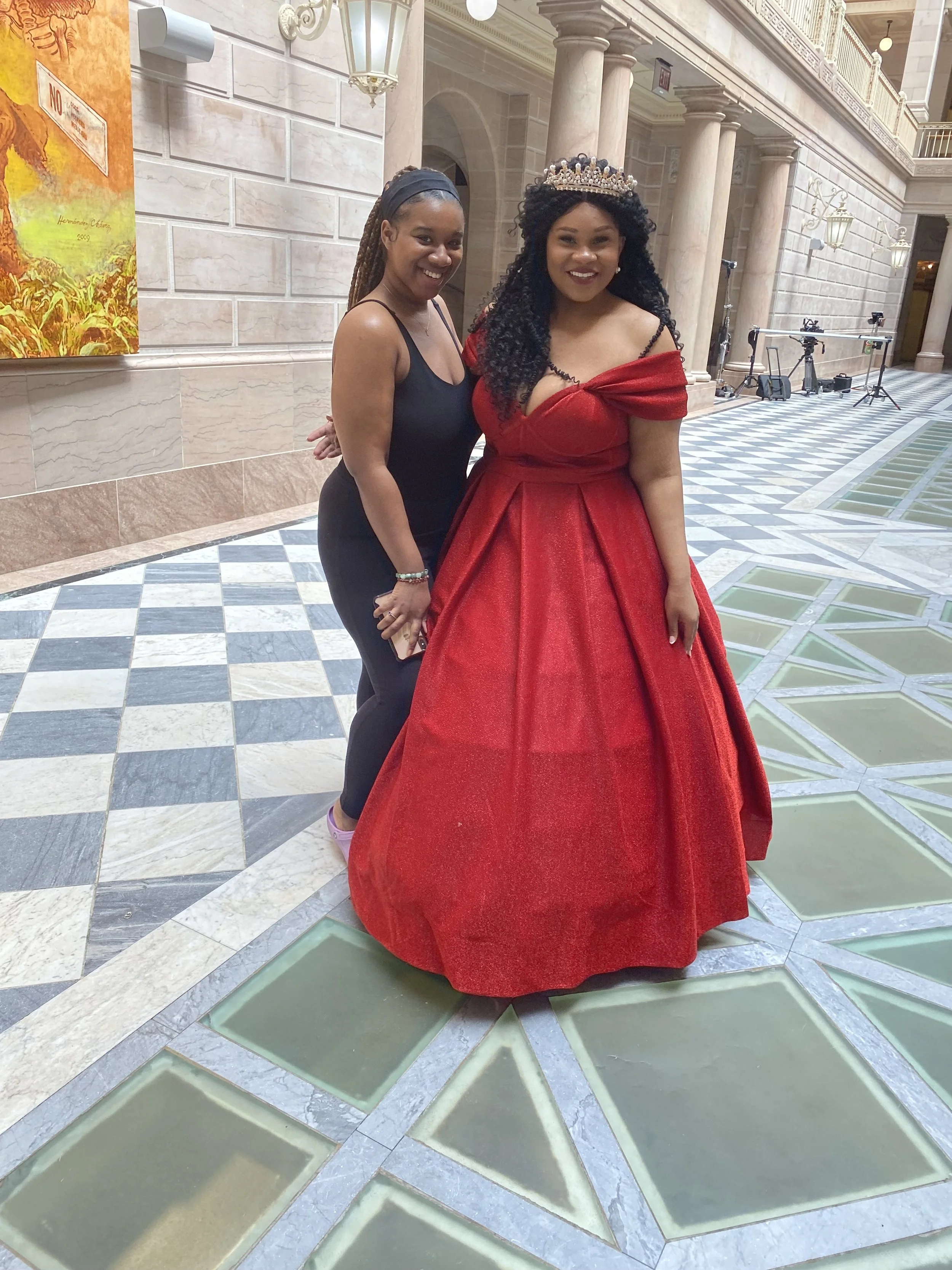 ItsKayPaige @ Same Moon Music Video Shoot