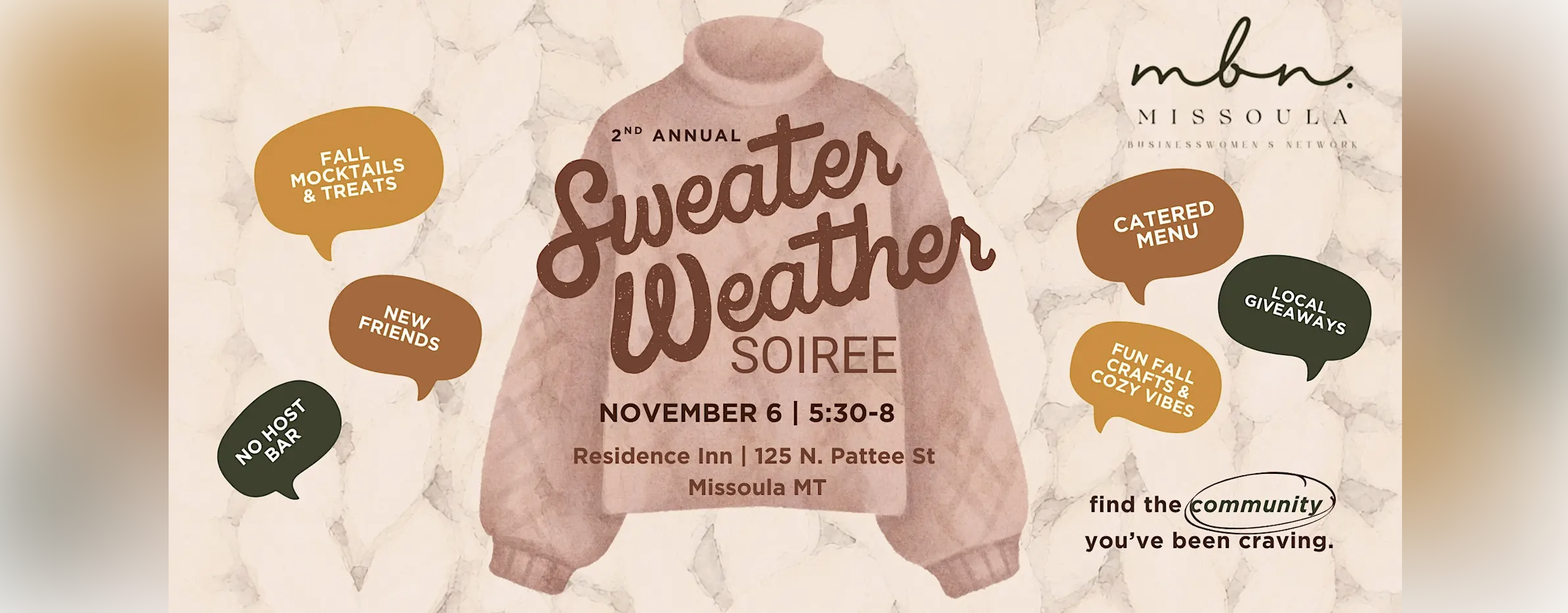 Sweater Weather Soirée