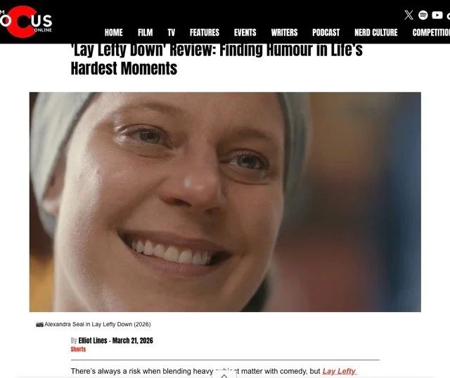 Screenshot of filmfocusonline.com website's review