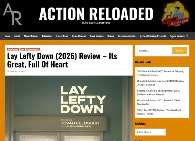 Screenshot of actionreloaded.com's review