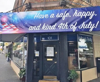 Hallmark 4th of July banner.JPG