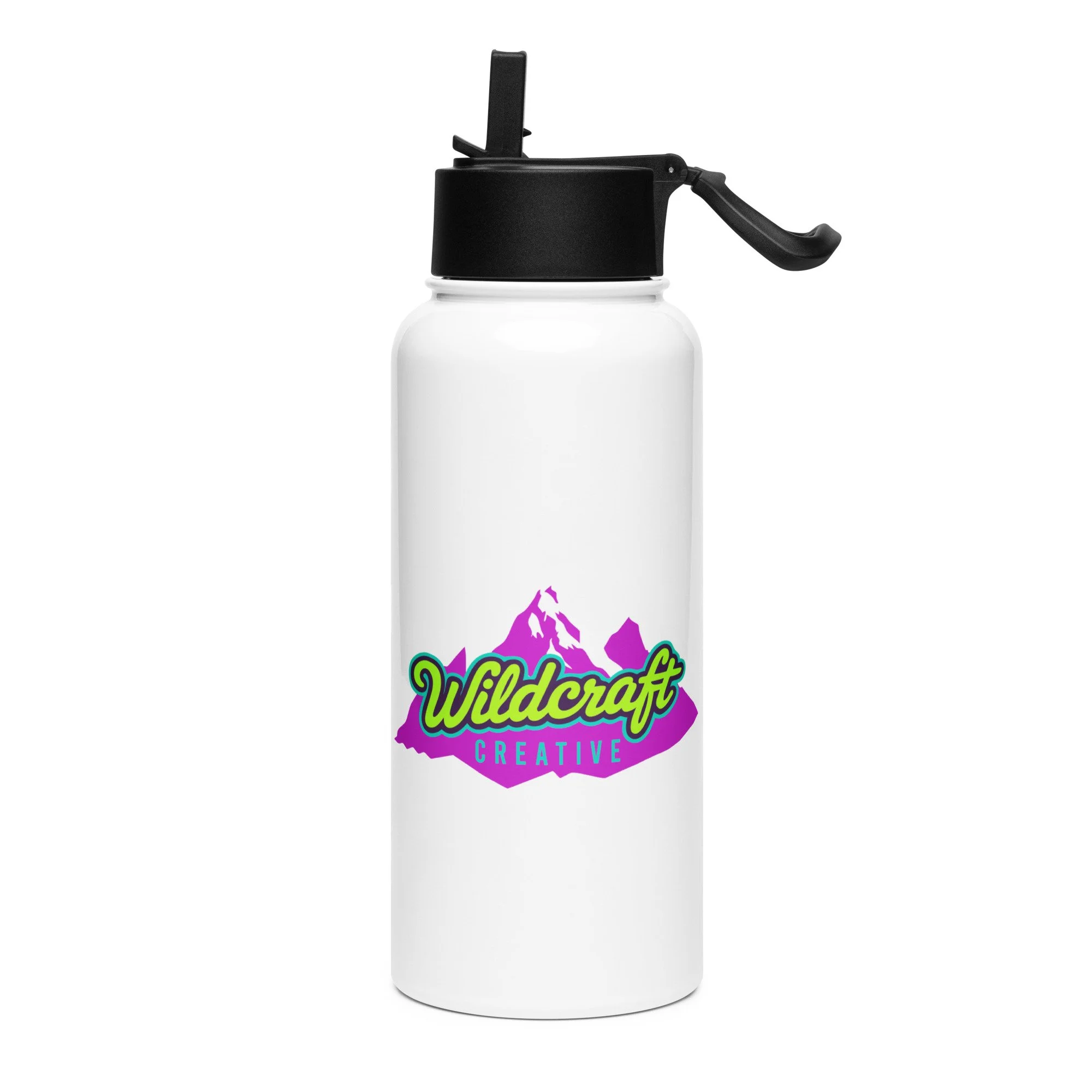 Wildcraft Creative “Summit Mentality” Steel Water Bottle – 32 oz