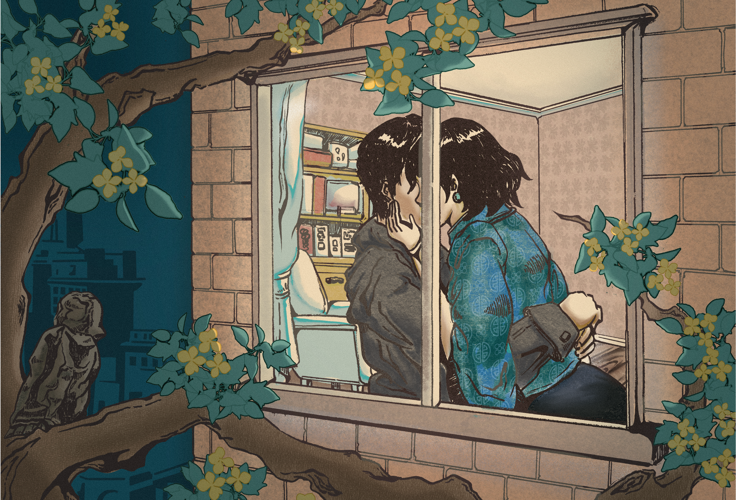 4. Julie falling in love, despite all the ominous signs. 