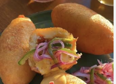 Papa Rellena (Stuffed Potato) Peruvian Street Comfort Cooking Class