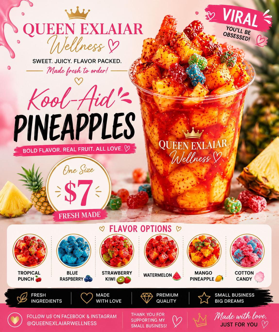 KoolAid Pineapples